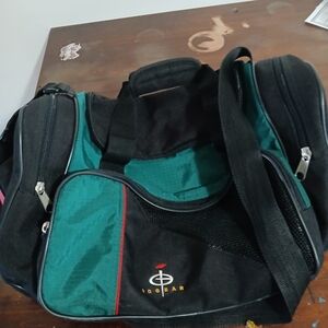 InGear Gym Duffle Bag Black Green Roomy